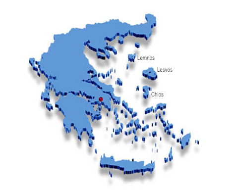 Map of Greece
