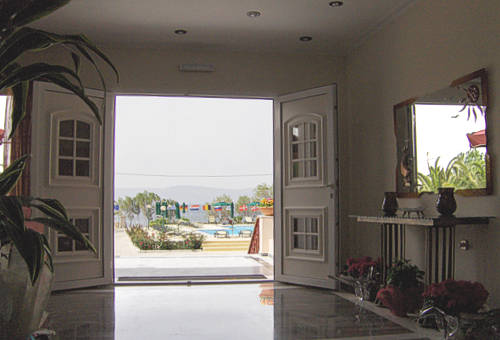 The Main Entrance from our Hotel